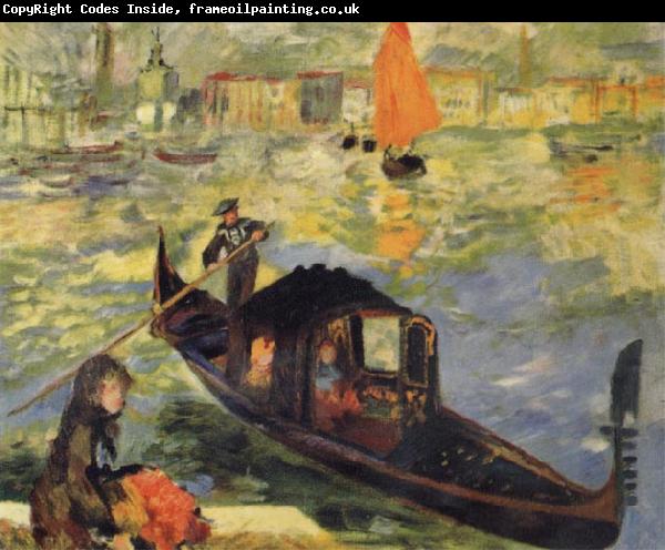 Claude Monet Gondola in Venice